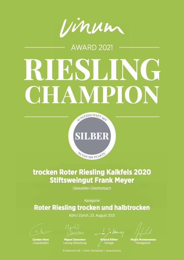 2020 Roter Riesling Magnum