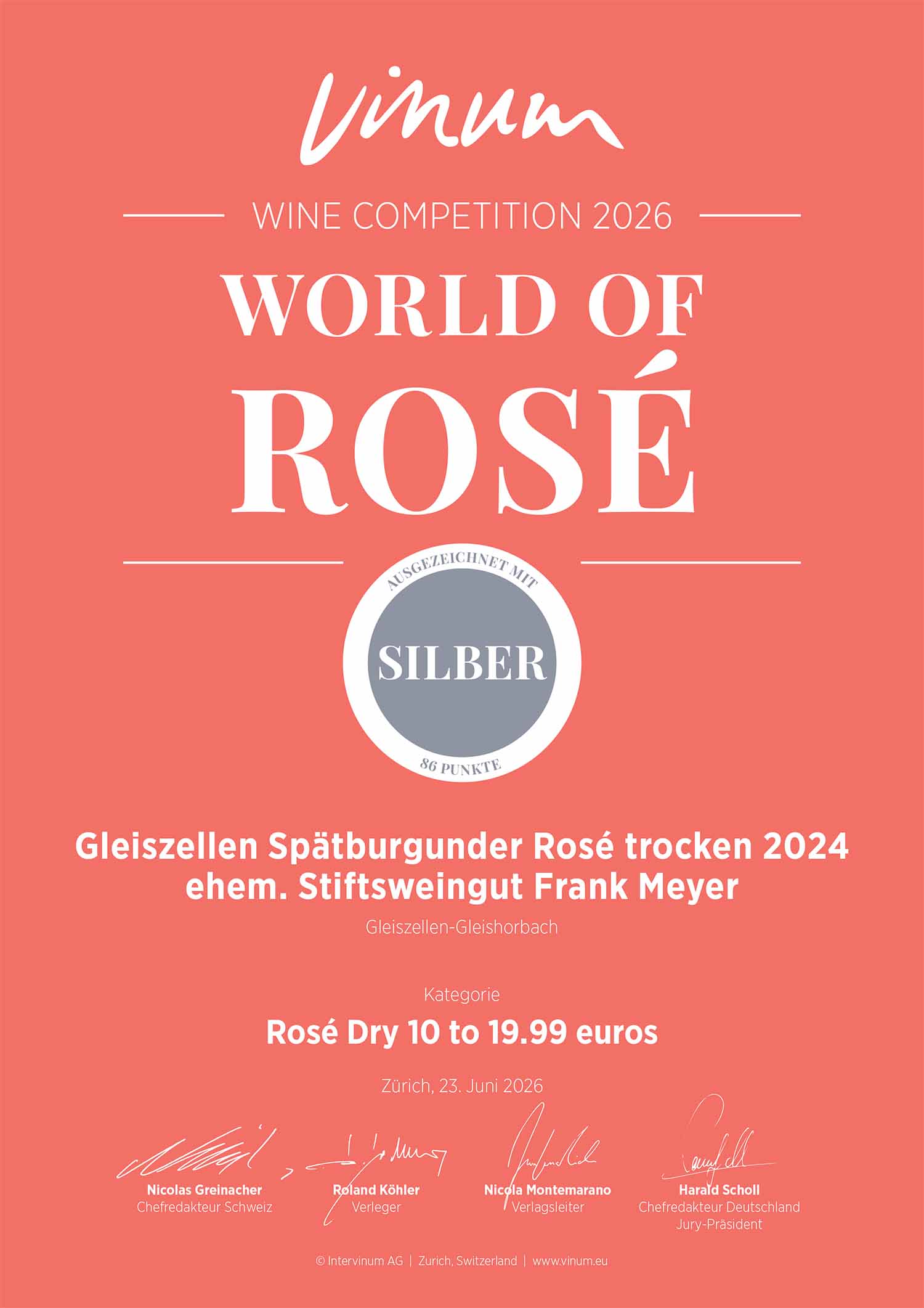 2024 Spätburgunder Rosé – Bild 2